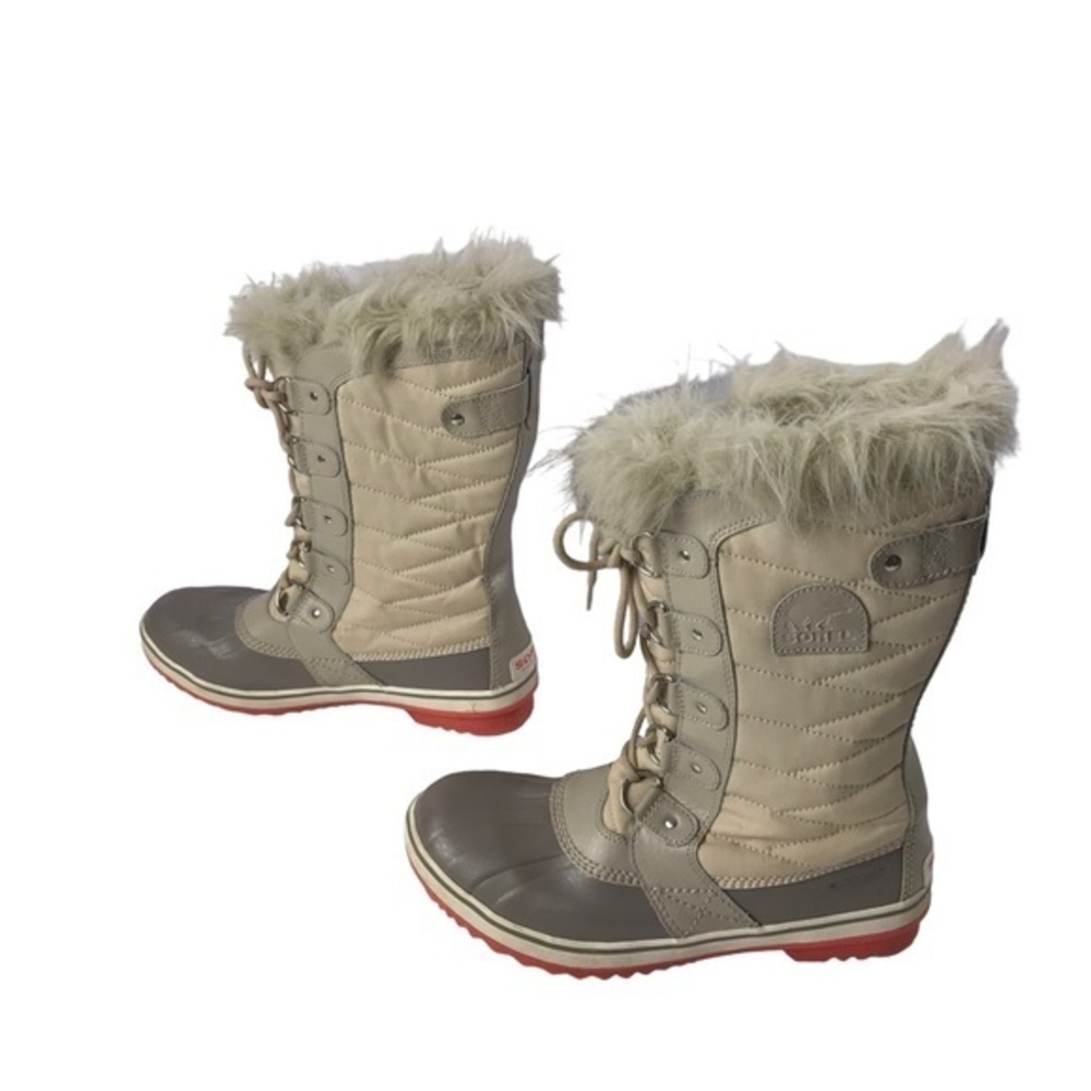 SOREL Tofino II Boots Fawn/Melonade Waterproof 10